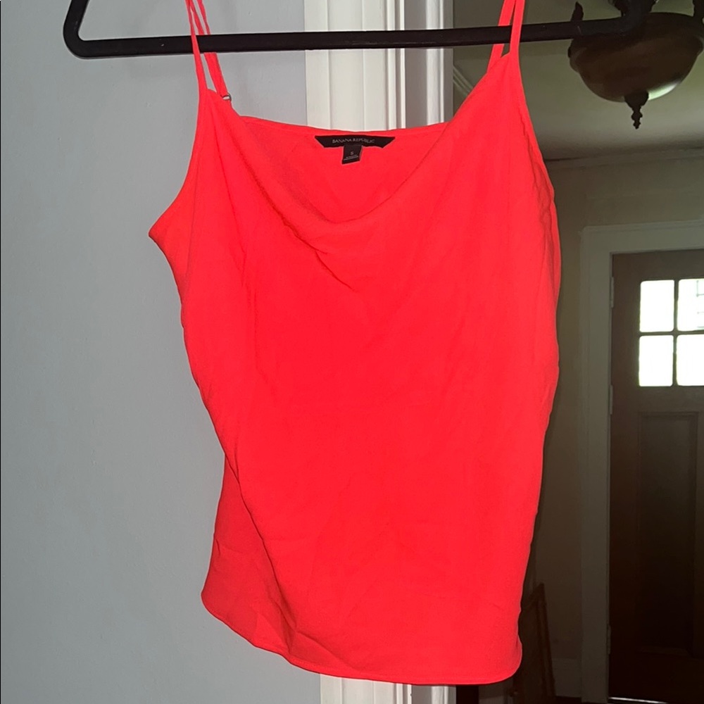 Banana Republic Women's bright Red Cami Top